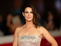 Cobie Smulders attends the ''Sharp Corner'' red carpet during the 19th Rome Film Festival at Auditorium Parco Della Musica in Rome, Italy, o...