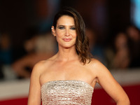 Cobie Smulders attends the ''Sharp Corner'' red carpet during the 19th Rome Film Festival at Auditorium Parco Della Musica in Rome, Italy, o...