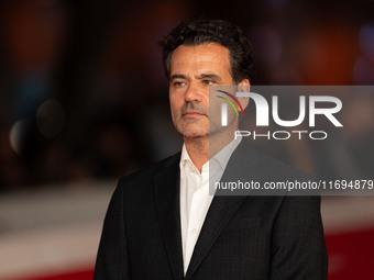 Jason Buxton attends the ''Sharp Corner'' red carpet during the 19th Rome Film Festival at Auditorium Parco Della Musica in Rome, Italy, on...