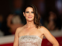 Cobie Smulders attends the ''Sharp Corner'' red carpet during the 19th Rome Film Festival at Auditorium Parco Della Musica in Rome, Italy, o...