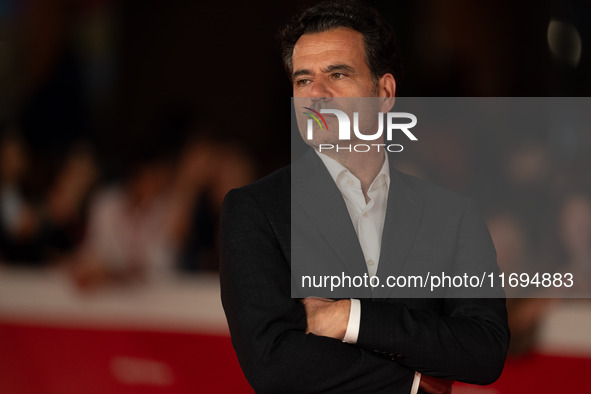 Jason Buxton attends the ''Sharp Corner'' red carpet during the 19th Rome Film Festival at Auditorium Parco Della Musica in Rome, Italy, on...