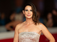 Cobie Smulders attends the ''Sharp Corner'' red carpet during the 19th Rome Film Festival at Auditorium Parco Della Musica in Rome, Italy, o...