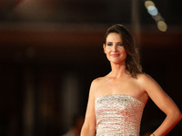 Cobie Smulders attends the ''Sharp Corner'' red carpet during the 19th Rome Film Festival at Auditorium Parco Della Musica in Rome, Italy, o...