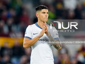 Joaquin Correa of FC Internazionale looks dejected during the Serie A Enilive match between AS Roma and FC Internazionale at Stadio Olimpico...