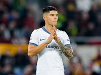 Joaquin Correa of FC Internazionale looks dejected during the Serie A Enilive match between AS Roma and FC Internazionale at Stadio Olimpico...