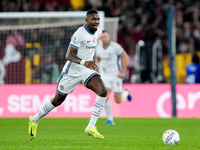 Marcus Thuram of FC Internazionale during the Serie A Enilive match between AS Roma and FC Internazionale at Stadio Olimpico on October 20,...