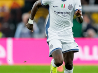 Marcus Thuram of FC Internazionale during the Serie A Enilive match between AS Roma and FC Internazionale at Stadio Olimpico on October 20,...