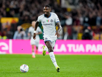 Marcus Thuram of FC Internazionale during the Serie A Enilive match between AS Roma and FC Internazionale at Stadio Olimpico on October 20,...