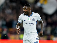 Marcus Thuram of FC Internazionale during the Serie A Enilive match between AS Roma and FC Internazionale at Stadio Olimpico on October 20,...