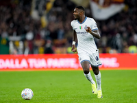 Marcus Thuram of FC Internazionale during the Serie A Enilive match between AS Roma and FC Internazionale at Stadio Olimpico on October 20,...