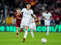 Joaquin Correa of FC Internazionale during the Serie A Enilive match between AS Roma and FC Internazionale at Stadio Olimpico on October 20,...