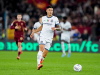 Joaquin Correa of FC Internazionale during the Serie A Enilive match between AS Roma and FC Internazionale at Stadio Olimpico on October 20,...