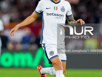 Joaquin Correa of FC Internazionale during the Serie A Enilive match between AS Roma and FC Internazionale at Stadio Olimpico on October 20,...