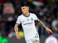 Joaquin Correa of FC Internazionale during the Serie A Enilive match between AS Roma and FC Internazionale at Stadio Olimpico on October 20,...