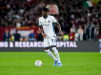 Yann Aurel Bisseck of FC Internazionale during the Serie A Enilive match between AS Roma and FC Internazionale at Stadio Olimpico on October...