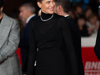 Anna Foglietta attends the ''Best Movie Awards'' red carpet during the 19th Rome Film Festival at Auditorium Parco Della Musica in Rome, Ita...