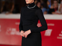 Anna Foglietta attends the ''Best Movie Awards'' red carpet during the 19th Rome Film Festival at Auditorium Parco Della Musica in Rome, Ita...