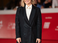 Greta Scarano attends the ''Best Movie Awards'' red carpet during the 19th Rome Film Festival at Auditorium Parco Della Musica in Rome, Ital...