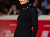 Anna Foglietta attends the ''Best Movie Awards'' red carpet during the 19th Rome Film Festival at Auditorium Parco Della Musica in Rome, Ita...