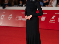 Anna Foglietta attends the ''Best Movie Awards'' red carpet during the 19th Rome Film Festival at Auditorium Parco Della Musica in Rome, Ita...