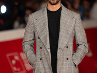 Massimiliano Caiazzo attends the ''Best Movie Awards'' red carpet during the 19th Rome Film Festival at Auditorium Parco Della Musica in Rom...