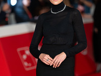 Anna Foglietta attends the ''Best Movie Awards'' red carpet during the 19th Rome Film Festival at Auditorium Parco Della Musica in Rome, Ita...