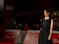 Carlotta Gamba attends the ''L'Albero'' red carpet during the 19th Rome Film Festival at Auditorium Parco Della Musica in Rome, Italy, on Oc...