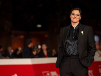 Sara Petraglia attends the ''L'Albero'' red carpet during the 19th Rome Film Festival at Auditorium Parco Della Musica in Rome, Italy, on Oc...