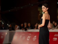 Tecla Insolia attends the ''L'Albero'' red carpet during the 19th Rome Film Festival at Auditorium Parco Della Musica in Rome, Italy, on Oct...