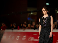 Carlotta Gamba attends the ''L'Albero'' red carpet during the 19th Rome Film Festival at Auditorium Parco Della Musica in Rome, Italy, on Oc...