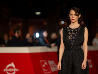 Carlotta Gamba attends the ''L'Albero'' red carpet during the 19th Rome Film Festival at Auditorium Parco Della Musica in Rome, Italy, on Oc...