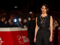 Carlotta Gamba attends the ''L'Albero'' red carpet during the 19th Rome Film Festival at Auditorium Parco Della Musica in Rome, Italy, on Oc...