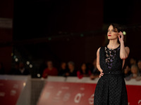 Carlotta Gamba attends the ''L'Albero'' red carpet during the 19th Rome Film Festival at Auditorium Parco Della Musica in Rome, Italy, on Oc...