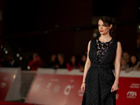 Carlotta Gamba attends the ''L'Albero'' red carpet during the 19th Rome Film Festival at Auditorium Parco Della Musica in Rome, Italy, on Oc...