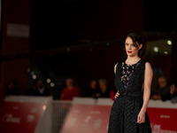 Carlotta Gamba attends the ''L'Albero'' red carpet during the 19th Rome Film Festival at Auditorium Parco Della Musica in Rome, Italy, on Oc...