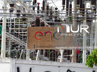 Aneel files a lawsuit against Enel for a blackout and may revoke the energy company's concession in Sao Paulo. In the photo, Enel's substati...