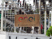 Aneel files a lawsuit against Enel for a blackout and may revoke the energy company's concession in Sao Paulo. In the photo, Enel's substati...