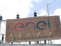 Aneel files a lawsuit against Enel for a blackout and may revoke the energy company's concession in Sao Paulo. In the photo, Enel's substati...