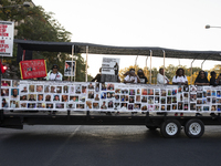 Dozens gather to protest police brutality in Washington, D.C., United States, on October 22, 2024, during the National Day of Protest to Sto...