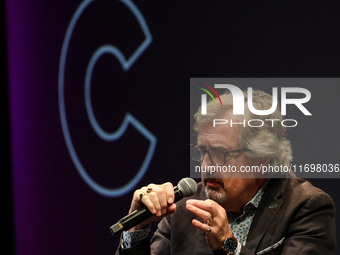 Sebastian Barry participates in a panel discussion during the 16. Joseph Conrad International Literature Festival in Krakow, Poland on Octob...