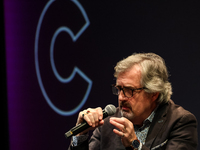 Sebastian Barry participates in a panel discussion during the 16. Joseph Conrad International Literature Festival in Krakow, Poland on Octob...