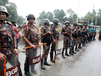 The interim government increases security around the Bangabhaban due to protests demanding the resignation of President Mohammed Shahabuddin...