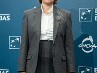 Michela Cescon attends the ''L'Isola Degli Idealisti'' photocall during the 19th Rome Film Festival at Auditorium Parco Della Musica in Rome...