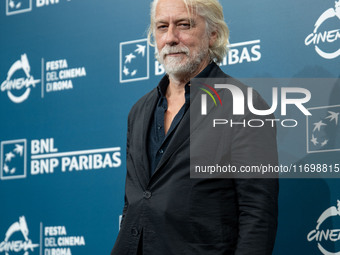 Tommaso Ragno attends the ''L'Isola Degli Idealisti'' photocall during the 19th Rome Film Festival at Auditorium Parco Della Musica in Rome,...