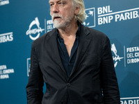 Tommaso Ragno attends the ''L'Isola Degli Idealisti'' photocall during the 19th Rome Film Festival at Auditorium Parco Della Musica in Rome,...