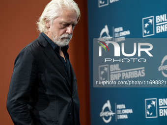 Tommaso Ragno attends the ''L'Isola Degli Idealisti'' photocall during the 19th Rome Film Festival at Auditorium Parco Della Musica in Rome,...