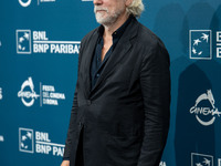 Tommaso Ragno attends the ''L'Isola Degli Idealisti'' photocall during the 19th Rome Film Festival at Auditorium Parco Della Musica in Rome,...