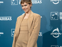 Elena Radonicich attends the ''L'Isola Degli Idealisti'' photocall during the 19th Rome Film Festival at Auditorium Parco Della Musica in Ro...