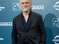 Tommaso Ragno attends the ''L'Isola Degli Idealisti'' photocall during the 19th Rome Film Festival at Auditorium Parco Della Musica in Rome,...