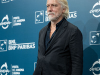 Tommaso Ragno attends the ''L'Isola Degli Idealisti'' photocall during the 19th Rome Film Festival at Auditorium Parco Della Musica in Rome,...